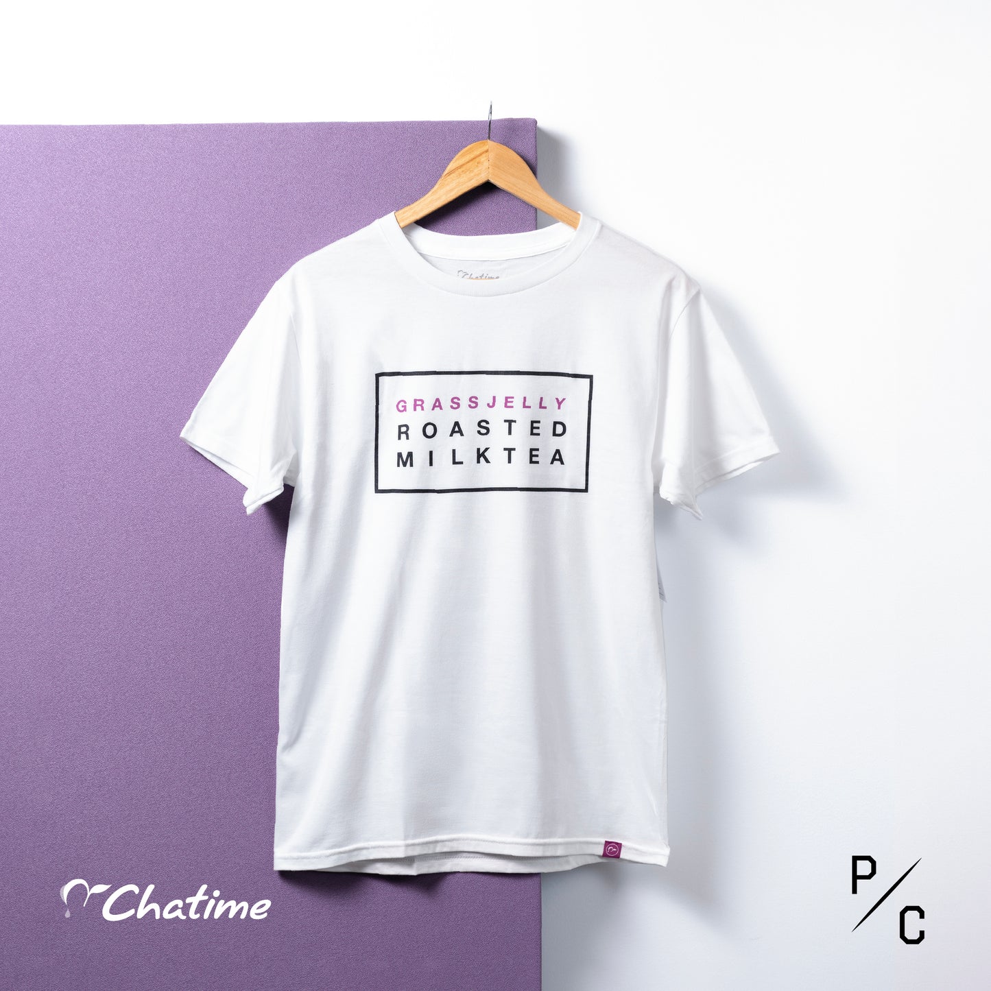 Chatime x Peace Collective Grass Jelly Roasted Milk Tea T-shirt (Limited Edition)