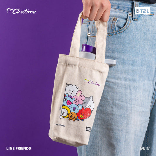 Chatime Voucher + BT21 Drink Carry Bag