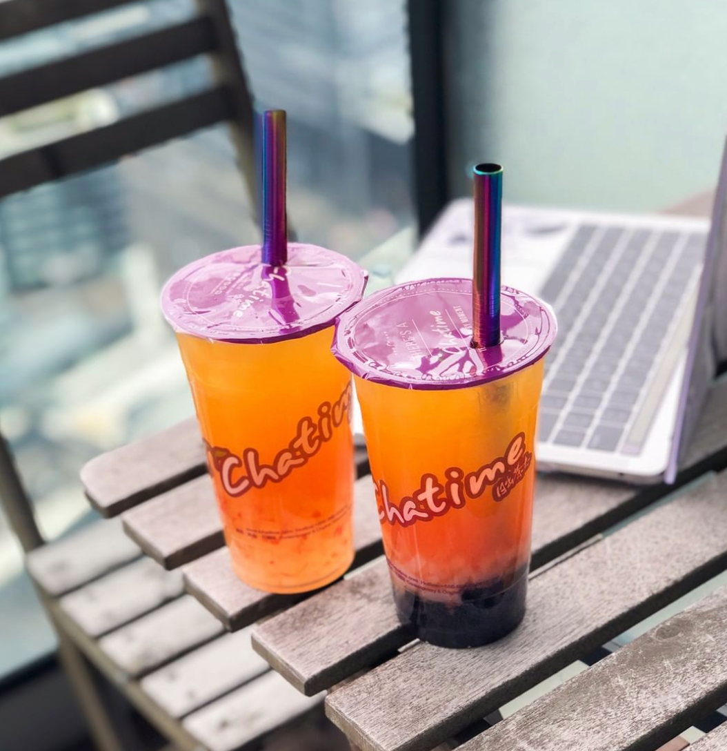 Chatime Stainless Steel Straw Twilight