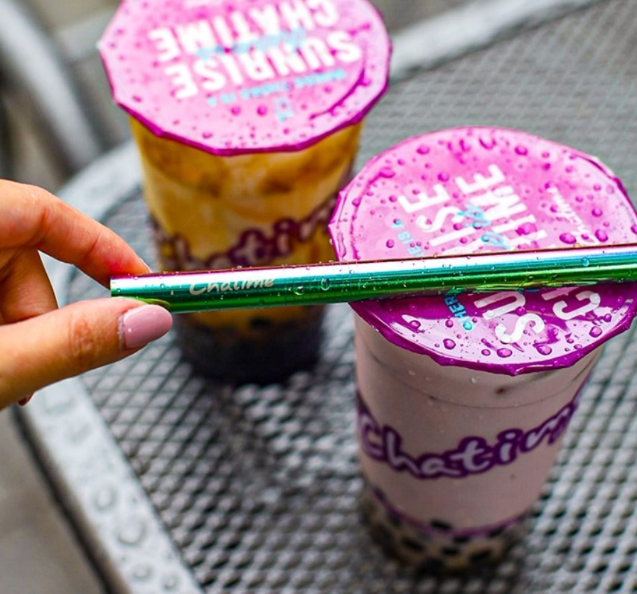 Chatime Stainless Steel Straw Twilight
